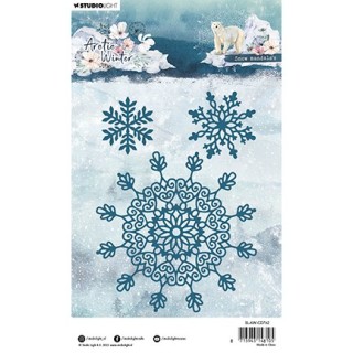 (SL-AW-CD762)Studio Light Cutting Die Snow mandalas Artic Winter nr.762