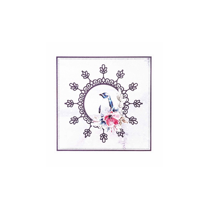 (SL-AW-CD762)Studio Light Cutting Die Snow mandalas Artic Winter nr.762