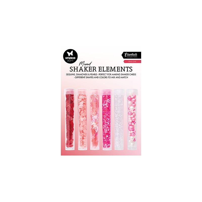 (SL-ES-SHAKE17)Studio light Pink love Essentials nr.17