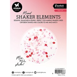 (SL-ES-SHAKE17)Studio light Pink love Essentials nr.17