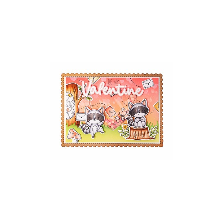 (SL-SS-SCD74)Studio Light Stamp & Cutting Die Outdoorsy Sweet Stories nr.74
