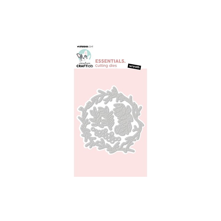 (CCL-ES-CD760)Studio Light SL Cutting Die Wreath Essentials nr.760