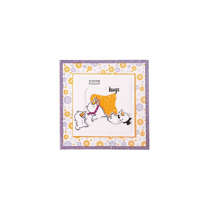 (CCL-ES-CD761)Studio Light SL Cutting Die Stitched square Essentials nr.761