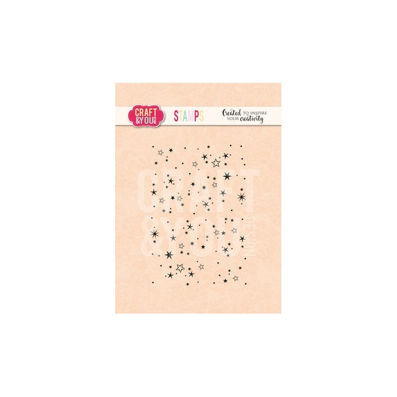 (CS030)Craft and You design Stars Stamps