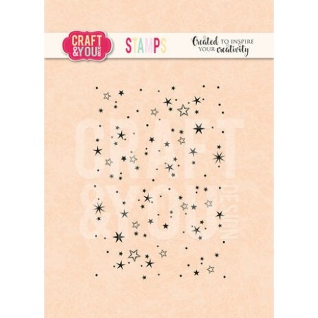 (CS030)Craft and You design Stars Stamps