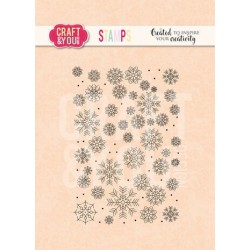 (CS031)Craft and You design Snowflakes Stamps
