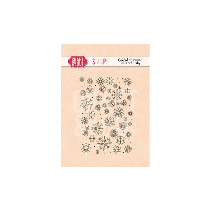 (CS031)Craft and You design Snowflakes Stamps