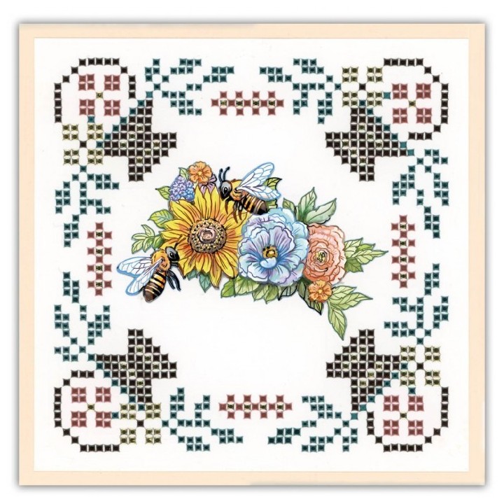 (SPDO108)Sparkles Set 108 - Flowers And Bees