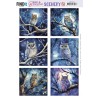 (BBSC10014)Push-Out Scenery - Berries Beauties - Owl Square