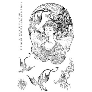 (KK0058)Katkin Krafts Dragon's Breath A5 Clear Stamp Set