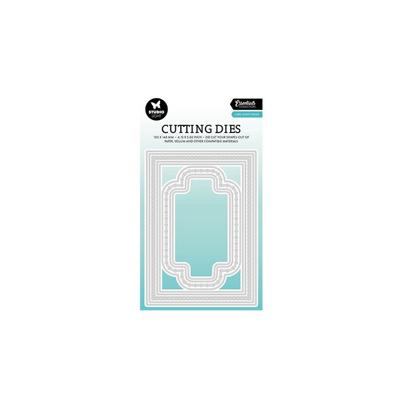 (SL-ES-CD756)Studio Light SL Cutting Die Card shape frame Essentials nr.756