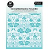 (SL-ES-EMB17)SL 3D Embossing Folder Flower pattern Essentials nr.17