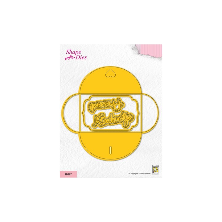 (SD297)Nellie's hape Dies Giftcard Envelope