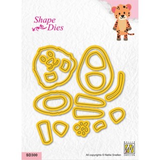 (SD301)Nellie's hape Dies Cheetah