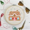 (SEW106012)Embroidery Kit – Gingerbread House