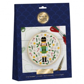 (SEW106011)Embroidery Kit – Nutcracker