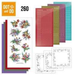 (DODO260)Dot And Do 260 - Yvonne Creations - Colourful Field Bouquet