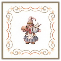 (STDO212)Stitch And Do 212 - Yvonne Creations - Gnomes Cookie