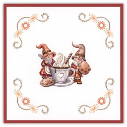 (STDO212)Stitch And Do 212 - Yvonne Creations - Gnomes Cookie