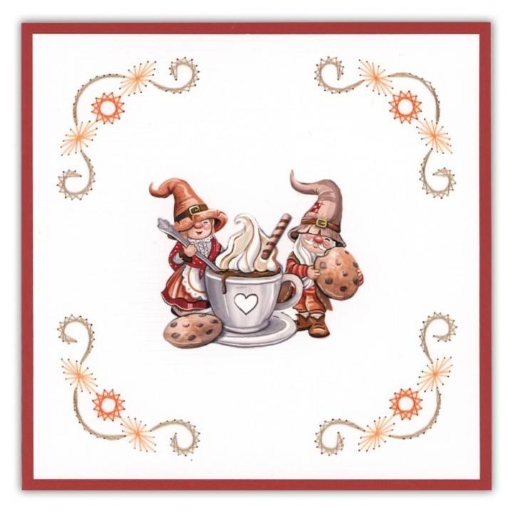 (STDO212)Stitch And Do 212 - Yvonne Creations - Gnomes Cookie