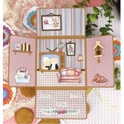 (YCD10341)Dies - Yvonne Creations - Young At Heart - Home Accessoires