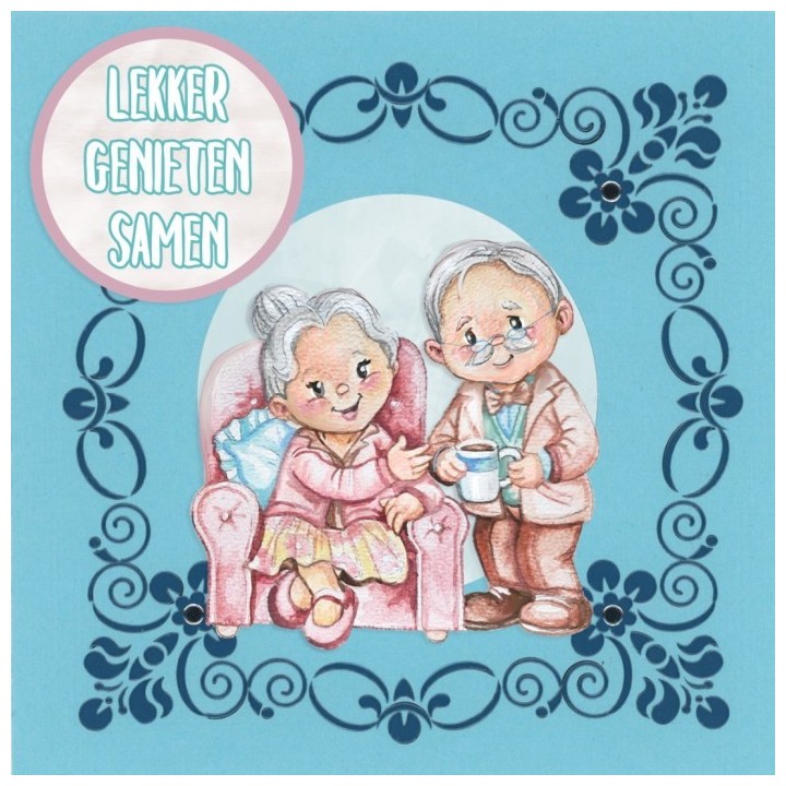 (DODOOC10030)Dot And Do On Colour 30 - Yvonne Creations - Young At Heart