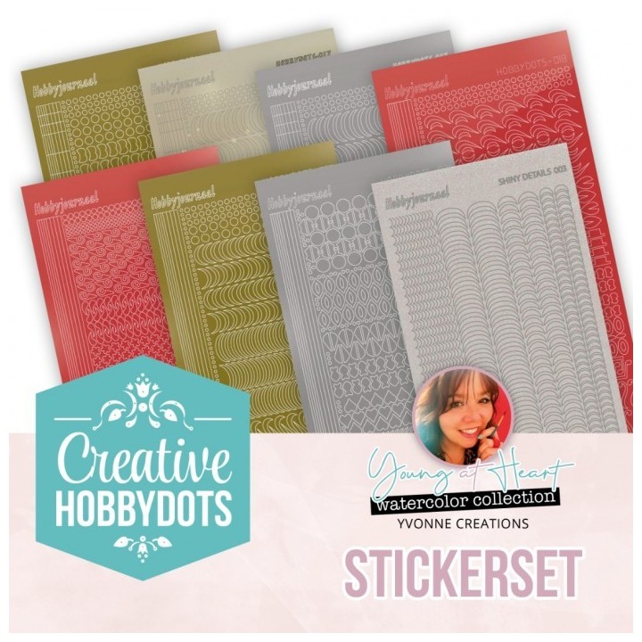 (CHSTS045)Creative Hobbydots Stickerset 45