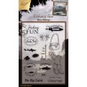 (6410/0304)Clear stamp ENG - fish theme