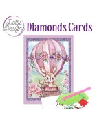 (DDDC1170)Dotty Designs Diamond Cards - Hot Air Balloon