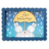 (CS1154)Clear stamp + dies Rabbit friends