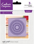(GEM-MD-ELE-DEDO)Gemini Delicate Doily Frames Elements Dies