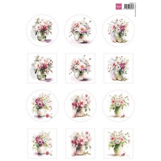 (VK9607) Flower circles