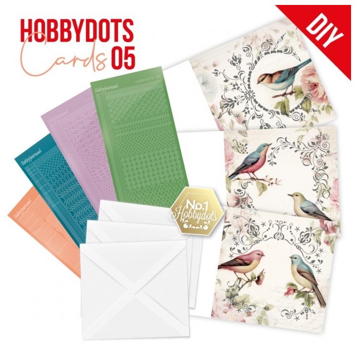 (DODOPP005)Dot And Do Cards 5 - Birds