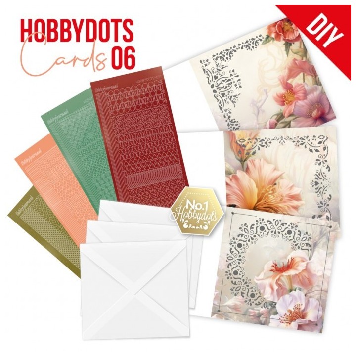 (DODOPP006)Dot And Do Cards 6 - Flowers