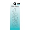 (SL-ES-STAMP587)Studio light SL Clear stamp Roses Essentials nr.587