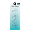 (SL-ES-STAMP588)Studio light SL Clear stamp Anemone Essentials nr.588