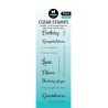 (SL-ES-STAMP589)Studio light SL Clear stamp Sentiments Essentials nr.589