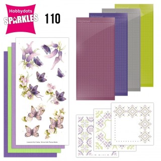 (SPDO110)Sparkles 110 - Precious Marieke - Butterflies In Purple