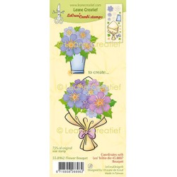 (55.8962)LeCrea - Combi clear stamp Flower Bouquet
