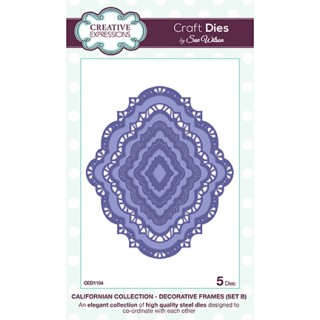 (CED1104)Craft Dies - Decorative Frames (Set B)