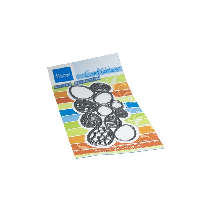(CR1646)Craftables Punch die XL Eggs