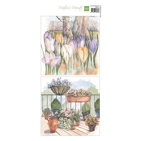 (MB0214)3D Mattie's Mooiste Spring Garden XL