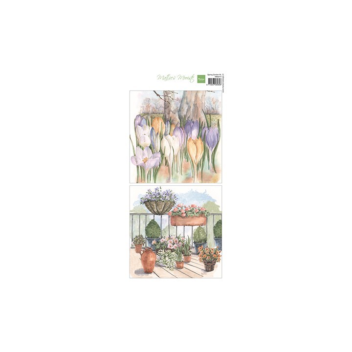 (MB0214)3D Mattie's Mooiste Spring Garden XL