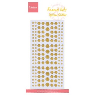 (PL4530)Marianne Design Yellow glitter