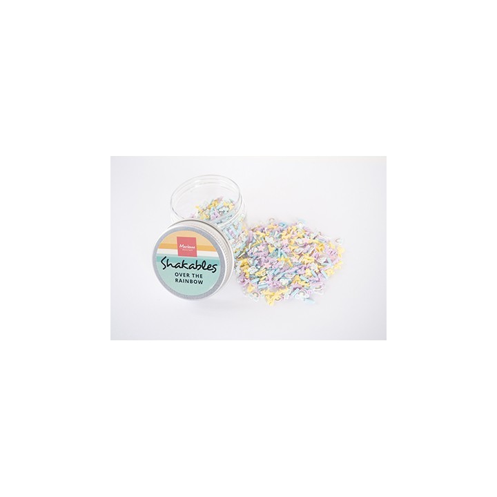 (LR0061)Marianne Design Shakables, Over the rainbow