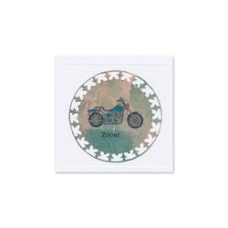 (ACC-CA-31460-88)Groovi - Designer paper PEPPERMINT LOOSE LEAF INFUSIONS COLLAGE PAPER 8" X 8"
