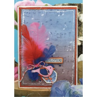 (BBD10003)Dies - Berries Beauties - Happy Blue Birds - Happy Birds