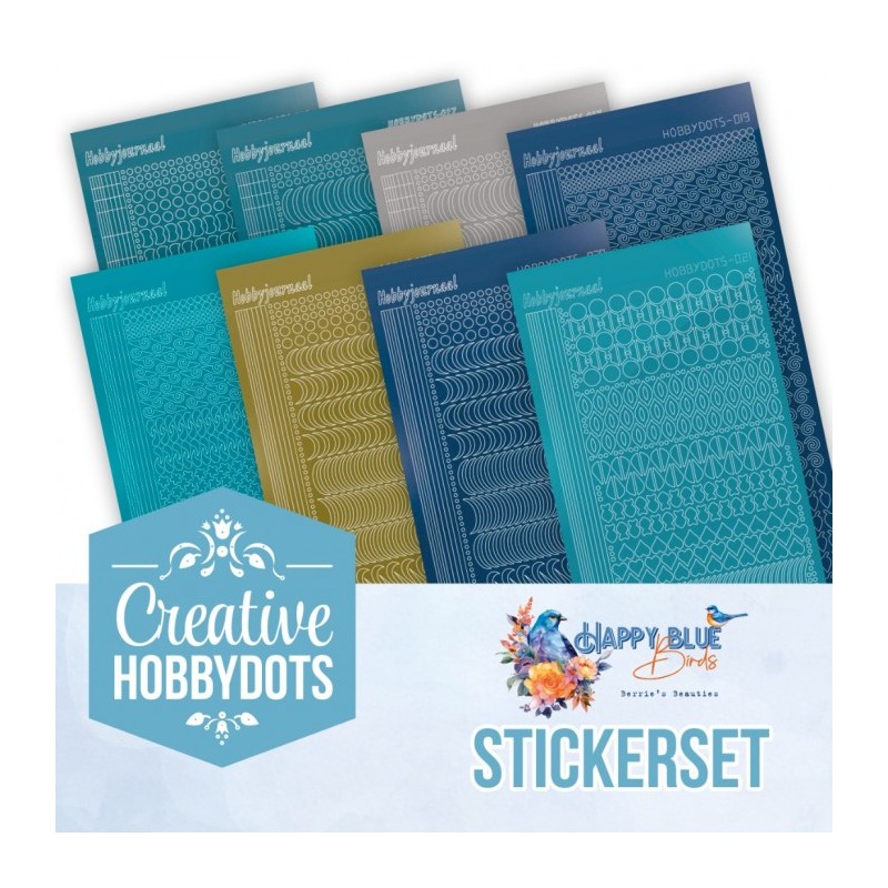 (CHSTS046)Creative Hobbydots Stickerset 46