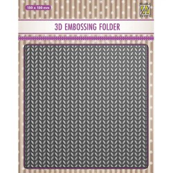 (EF3D082)Nellie's Choice Embossing Knitting