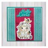 (EF3D082)Nellie's Choice Embossing Knitting